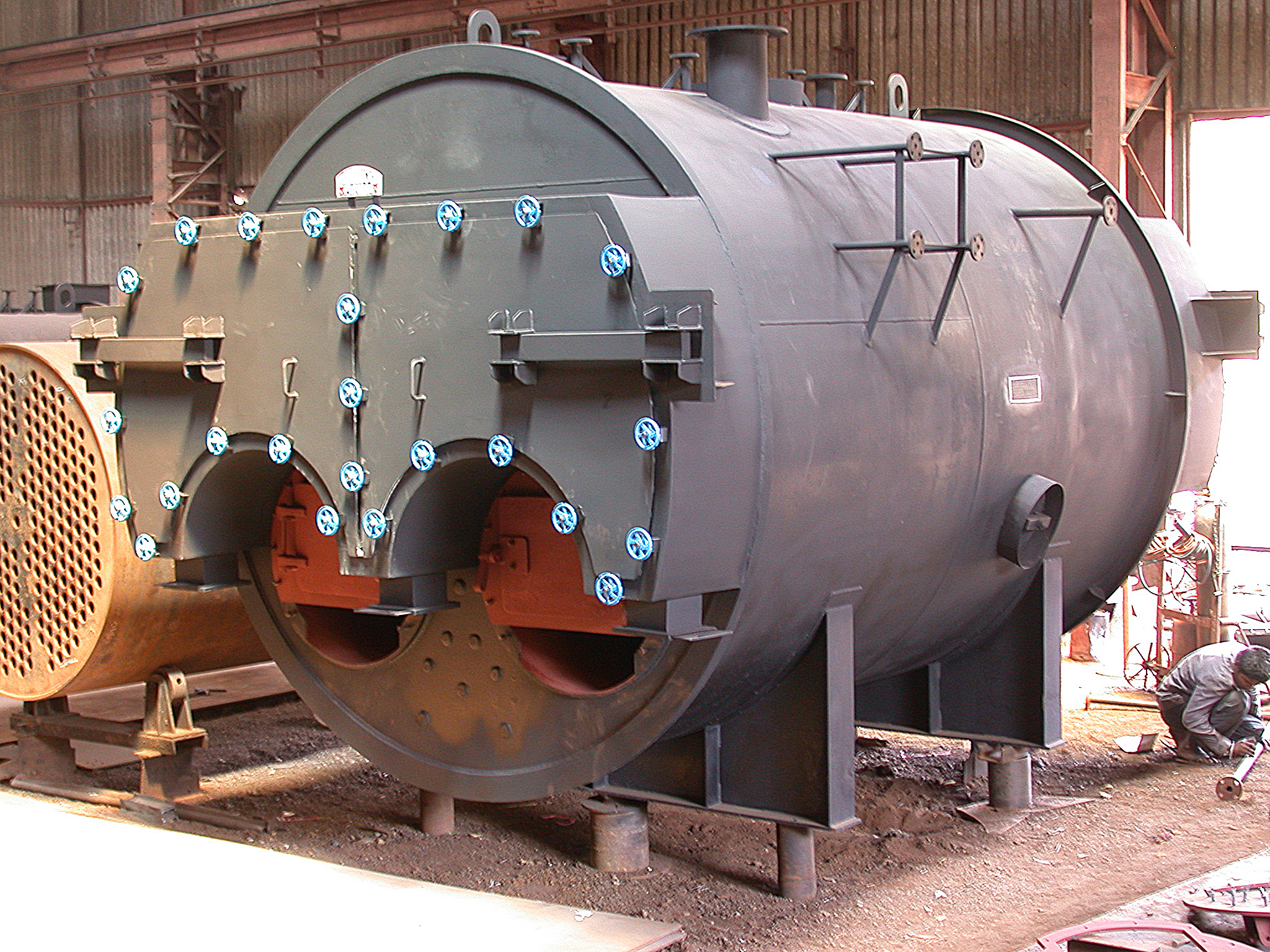 Coal steam boiler фото 43